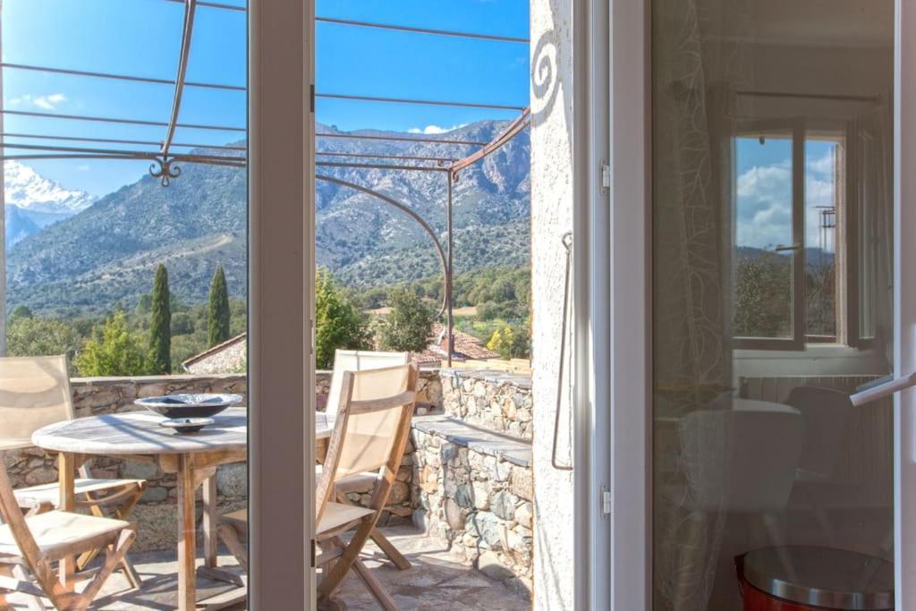 Le Capu Biancu-Location Avec Vue Proche Des Gorges De L Asco Entre Mer Et Montagne Moltifao Экстерьер фото